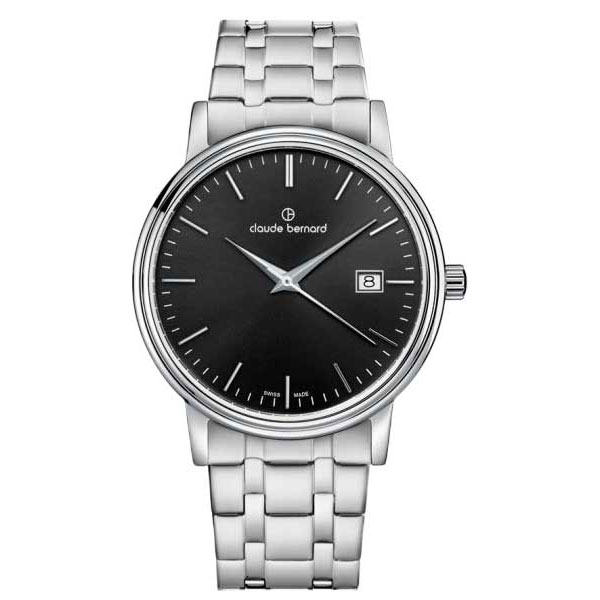 Часы Claude Bernard Classic Slim Line 53007-3MNIN
